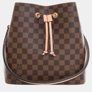 Louis Vuitton Brown Damier Ebene Canvas NeoNoe MM Shoulder Bag