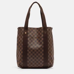 Pre Owned Louis Vuitton Damier Ebene Canvas Beaubourg Tote