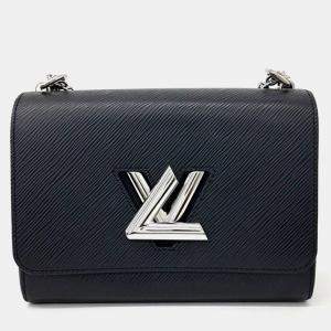 Louis Vuitton Black Epi Leather Twist MM Shoulder Bag