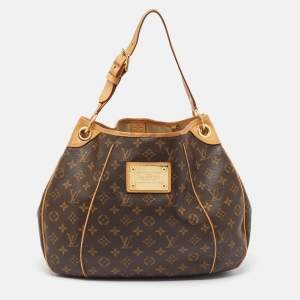 Pre Owned Louis Vuitton Monogram Canvas Galliera PM Bag
