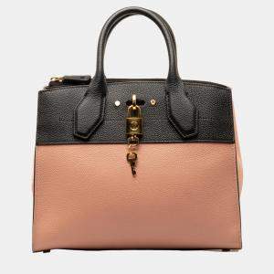 Louis Vuitton Black/Pink City Steamer PM