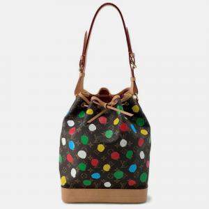 Louis Vuitton x Yayoi Kusama Monogram Painted Dots Noe Shoulder Bag