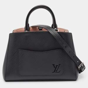 Pre Owned Louis Vuitton Black Epi Leather Marelle BB Bag
