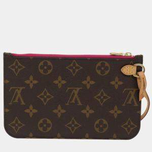 Louis Vuitton Monogram Canvas Neverfull Clutch