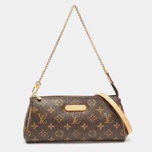 Pre Owned Louis Vuitton Monogram Canvas Eva Pochette Bag
