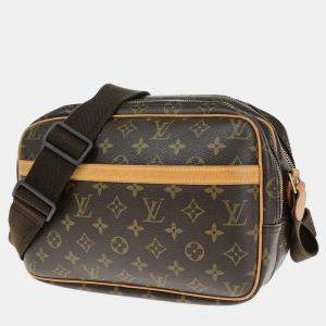 Louis Vuitton Brown Canvas Reporter PM shoulder Bag