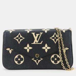 Louis Vuitton Bicolor Monogram Empreinte Giant Felicie Pochette 