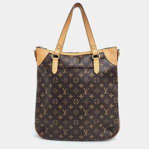 Louis Vuitton Brown Monogram Canvas Odeon Tote Bag