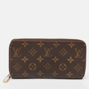 Louis Vuitton Monogram Canvas Zippy Wallet 