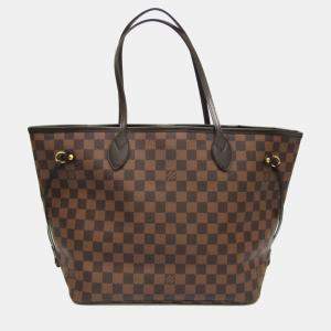 Louis Vuitton Brown Canvas Medium Neverfull Totes