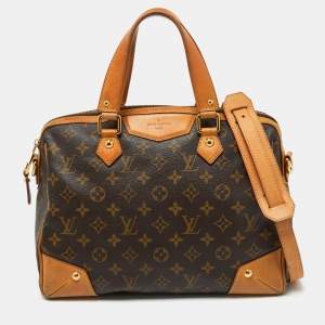 Pre Owned Louis Vuitton Monogram Canvas and Leather Retiro NM Bag 