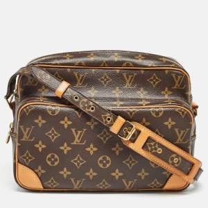 Pre Owned Louis Vuitton Monogram Canvas Nile Bag