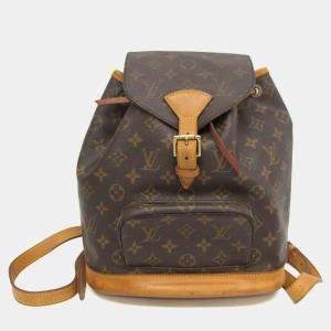 Louis Vuitton Brown Canvas MM Montsouris Backpack