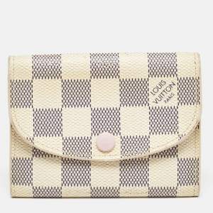 Louis Vuitton Damier Azur Canvas Rosalie Coin Purse