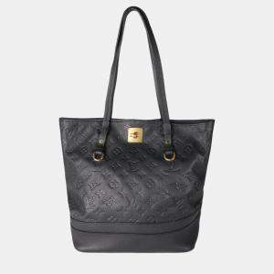 Louis Vuitton Bleu Monogram Empreinte Leather Citadine PM Tote Bag