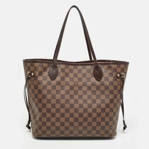 Louis Vuitton Damier Ebene Canvas Neverfull MM Bag