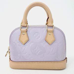 Pre Owned Louis Vuitton Vernis Nano Alma bag