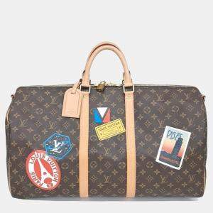 Louis Vuitton World Tour Bandouliere Keepall 55 Bag