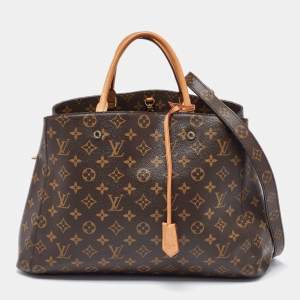 Pre Owned Louis Vuitton Monogram Canvas Montaigne GM Bag