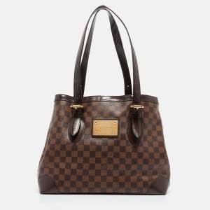 مملوكة مسبقًا Louis Vuitton Damier Ebene Canvas Hampstead MM Bag