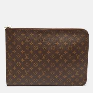 Pre Owned Louis Vuitton Monogram Canvas Etui Voyage GM Pouch