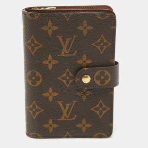 Louis Vuitton Monogram Canvas Porte Papier Zippe Wallet