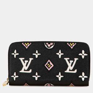 Louis Vuitton Monogram Giant Wild At Heart Zippy Wallet