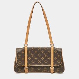 Pre Owned Louis Vuitton Monogram Canvas Marelle Pochette Bag