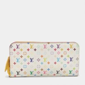 Louis Vuitton White/Multicolor Monogram Canvas Insolite Wallet