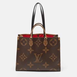 Louis Vuitton Monogram Reverse Giant Canvas OnTheGo GM Bag