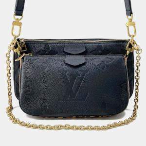 Louis Vuitton Black Monogram Empreinte Leather Multi-Pochette Accessories