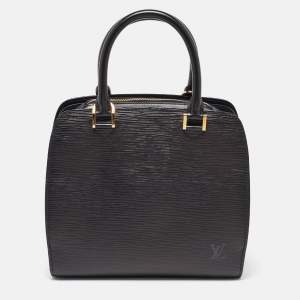 Louis Vuitton Black Epi Leather Pont Neuf PM Bag