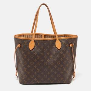 Louis Vuitton Monogram Canvas Neverfull MM Bag