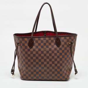 Louis Vuitton Damier Ebene Canvas Neverfull MM Bag