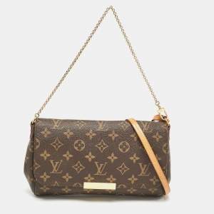 Pre Owned Louis Vuitton Monogram Canvas Favorite MM Bag