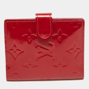 Louis Vuitton Pomme D’amour Monogram Vernis French Purse
