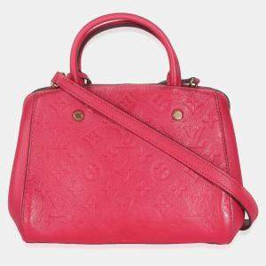 Louis Vuitton Dahlia Monogram Empreinte Montaigne BB Bag