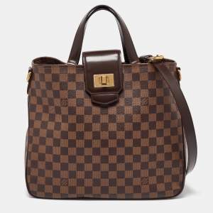 Pre Owned Louis Vuitton Damier Ebene Canvas Cabas Rosebery Bag