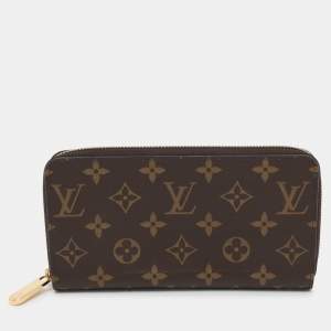 Louis Vuitton Monogram Canvas Zippy Wallet