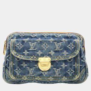 Louis Vuitton Blue Monogram Denim Bum Bag