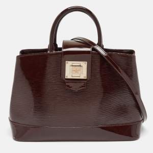 Louis Vuitton Bordeaux Electric Epi Leather Mirabeau GM Bag