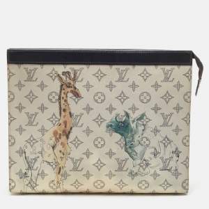 Louis Vuitton Savane Monogram Dune Chapman Pochette Voyage GM