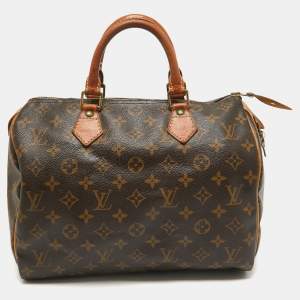 Louis Vuitton Monogram Canvas Speedy 30 Bag