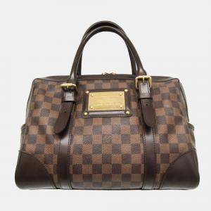 Louis Vuitton Brown Damier Ebene Canvas Berkeley Satchel