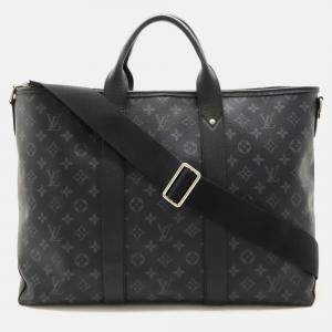 Louis Vuitton Monogram Eclipse Weekend NM Tote Bag 