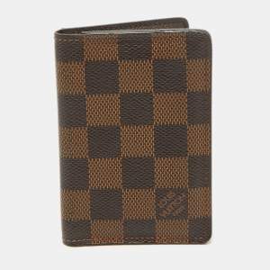 Louis Vuitton Damier Ebene Canvas Pocket Organizer