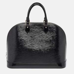 Louis Vuitton Black Electric Epi Leather Alma GM Bag