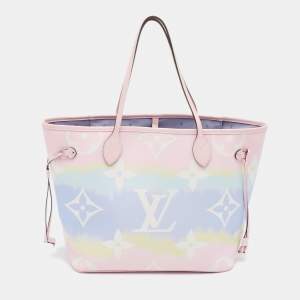 Louis Vuitton Pastel Tie Dye Monogram Canvas Neverfull Escale MM Bag