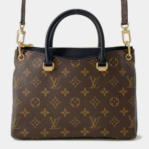 Pre Owned Louis Vuitton Noir Monogram Pallas BB Bag