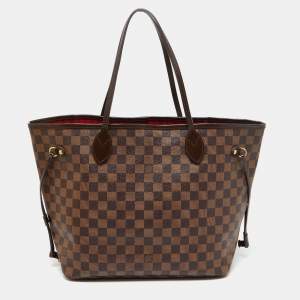 Louis Vuitton Damier Ebene Canvas Neverfull MM Bag